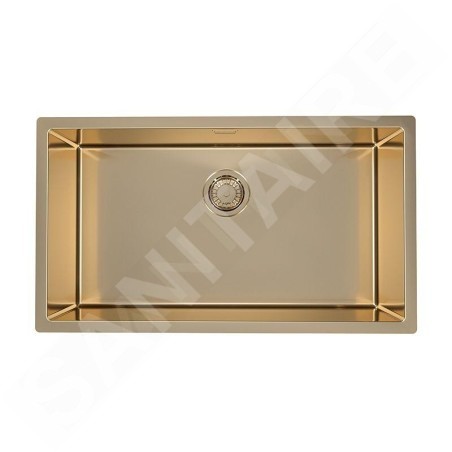 Alveus Quadrix Monarch - Évier 790x450 mm, bronze 1117479