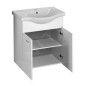 Aqualine Keramia Fresh - Meuble lavabo 606x740x337 mm, blanc 50063A Aqualine Keramia Fresh - Meuble lavabo 606x740x337 mm, blanc 50063A