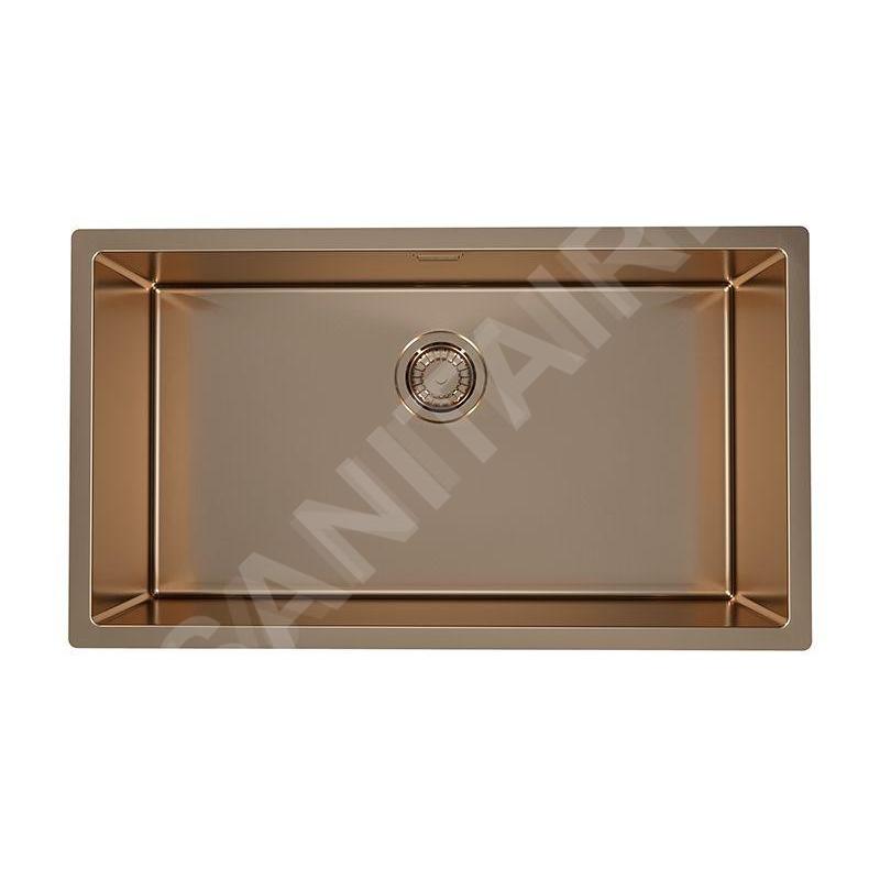 Alveus Quadrix Monarch - Évier 790x450 mm, cuivre 1122729