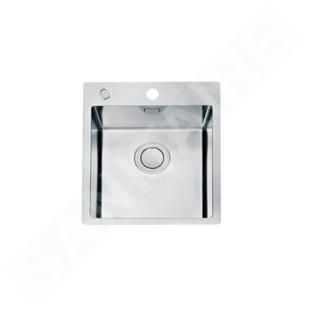 Alveus Pure Up - Évier 405x525 mm, avec commande du vidage, inox 1123785