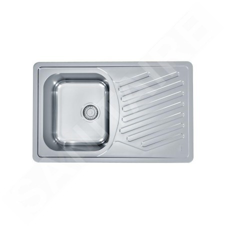 Alveus Elegant - Évier 810x510 mm, inox 1126348