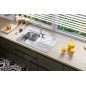 Alveus Elegant - Évier 810x510 mm, inox 1126348
