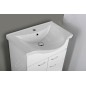 Aqualine Keramia Fresh - Meuble lavabo 606x740x337 mm, blanc 50064A Aqualine Keramia Fresh - Meuble lavabo 606x740x337 mm, blanc 50064A