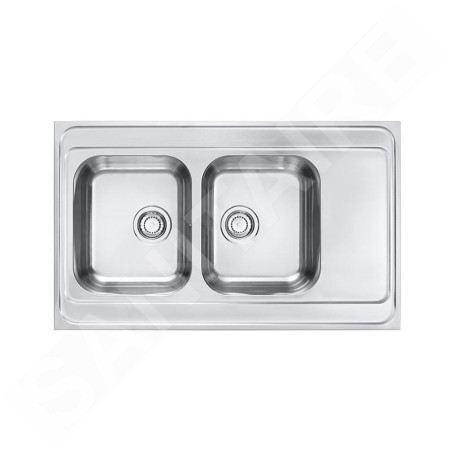 Alveus Classic Pro - Évier 1000x600 mm, inox 1130472