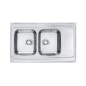 Alveus Classic Pro - Évier 1000x600 mm, inox 1130472