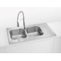 Alveus Classic Pro - Évier 1000x600 mm, inox 1130472
