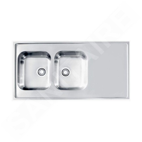 Alveus Classic Pro - Évier 1200x600 mm, inox 1130474