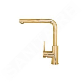Alveus Zeos Monarch - Mitigeur d'évier avec bec extractible, bronze 1136503