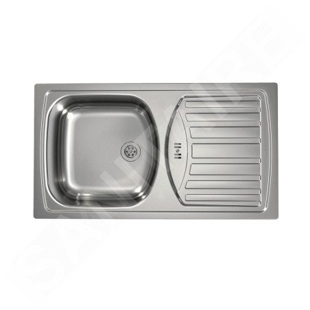 Alveus Basic - Évier 780x435 mm, inox 1136531