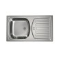 Alveus Basic - Évier 780x435 mm, inox 1136531