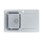 Alveus Line Max - Évier 790x500 mm, avec commande du vidage, inox 1137342