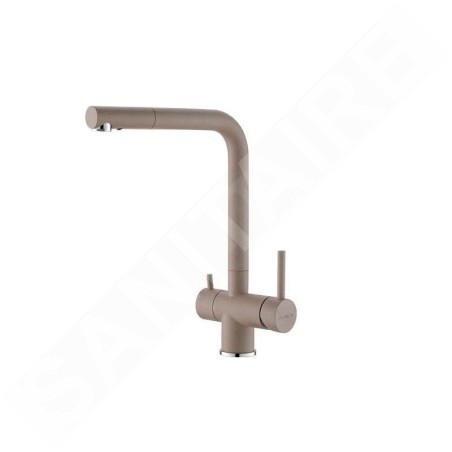 Alveus Aquila - Mitigeur d’évier avec fonction filtrante, beige 1139807