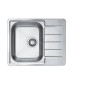 Alveus Line Max - Évier 615x500 mm, inox 1144603