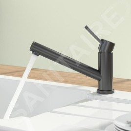 Villeroy & Boch Como - Mitigeur d'évier avec bec extractible, anthracite 92521105