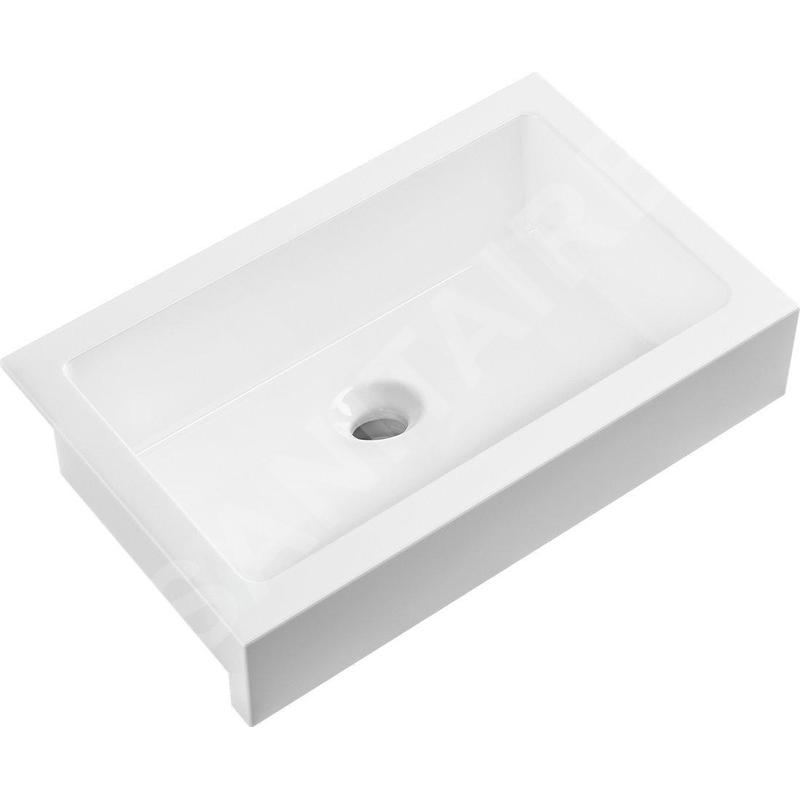 Sapho Arya - Evier en céramique, 86x56 cm, blanc 50185