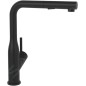 Villeroy & Boch Subway Style Shower - Mitigeur d'évier avec douchette extractible, noir mat 92850006