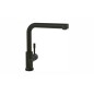 Villeroy & Boch Steel Shower - Mitigeur d'évier avec bec extractible, noir mat 96970106