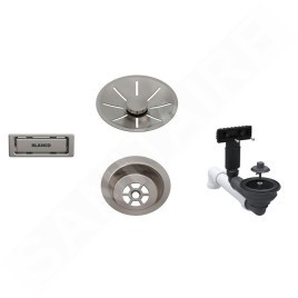 Blanco Accessoires - Kit de vidage InFino, platine 207425