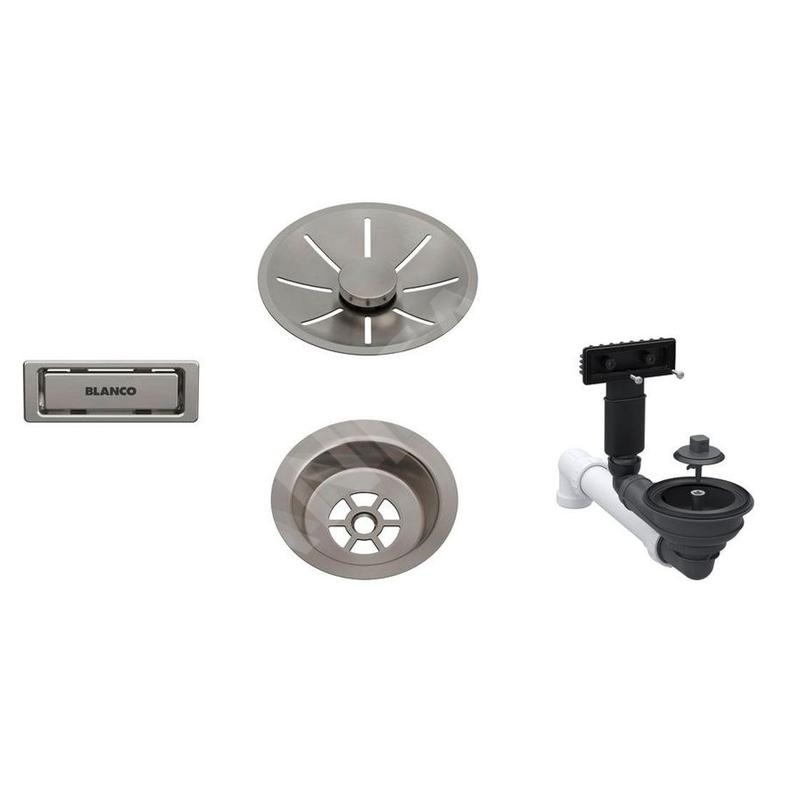 Blanco Accessoires - Kit de vidage InFino, platine 207425