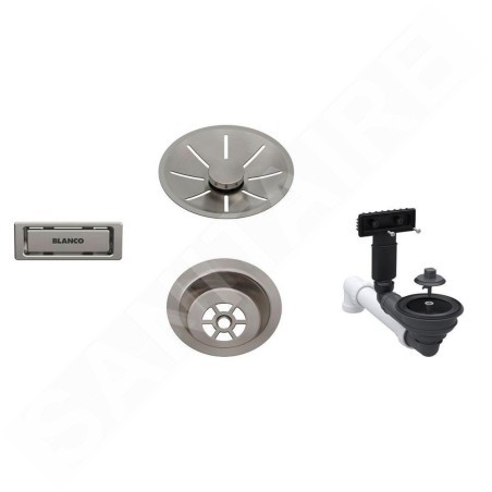 Blanco Accessoires - Kit de vidage InFino, platine 207425