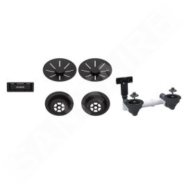Blanco Accessoires - Kit de vidage InFino, noir mat 207438