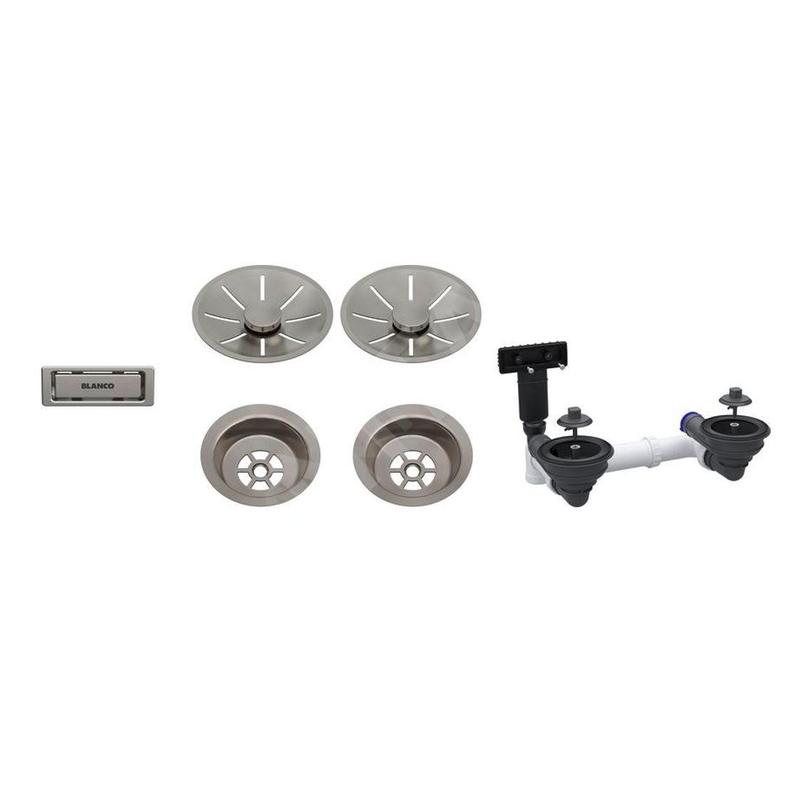Blanco Accessoires - Kit de vidage InFino, platine 207441