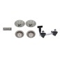 Blanco Accessoires - Kit de vidage InFino, platine 207441