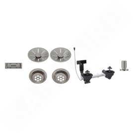 Blanco Accessoires - Kit de vidage InFino, avec commande excentrique, platine 207445