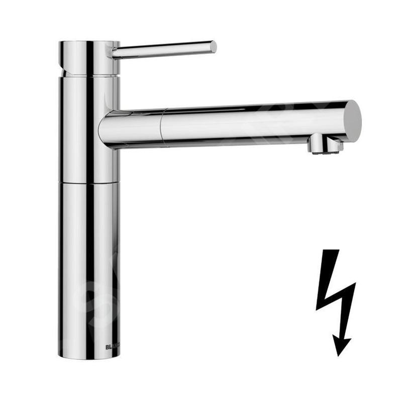 Blanco Alta II - Mitigeur d’évier avec bec extractible, chrome 527556