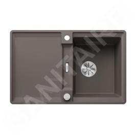 Blanco Adira - Évier en silgranit, 77x49 mm, avec commande excentrique et accessoires, InFino, gris volcan 527596