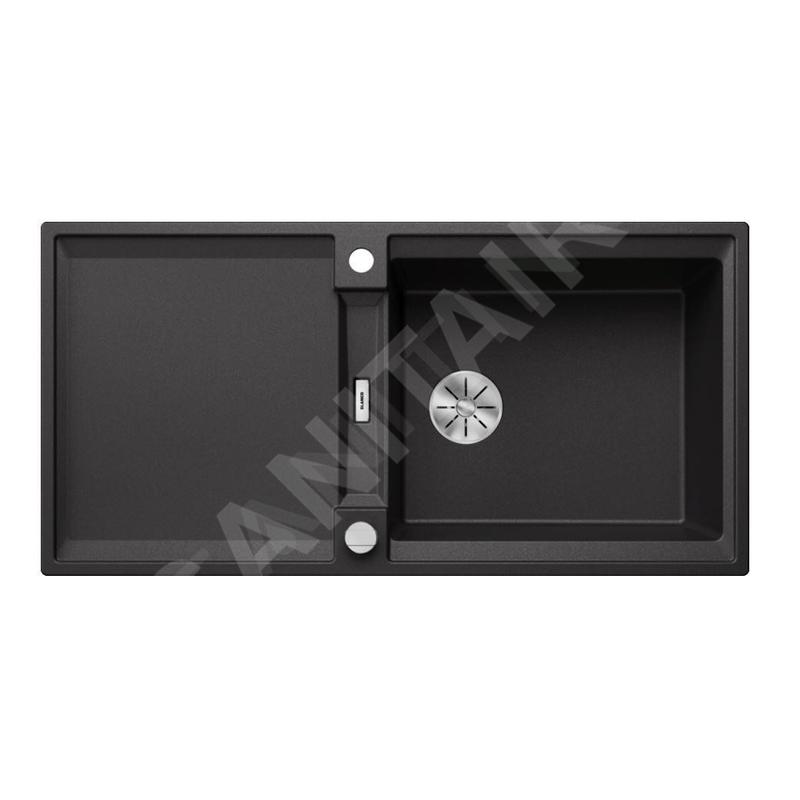 Blanco Adira - Évier en silgranit, 99x49 mm, avec commande excentrique et accessoires, InFino, anthracite 527626