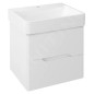 Sapho Mediena - Meuble-lavabo 560x510x485 mm, blanc mat MD060 Sapho Mediena - Meuble-lavabo 560x510x485 mm, blanc mat MD060