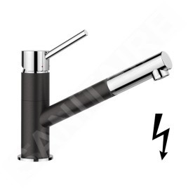 Blanco Kano S - Mitigeur d’évier avec bec extractible, anthracite/chrome 527649