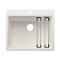 Blanco Etagon 6 - Évier en silgranit 60x51 mm, avec accessoires, blanc 527751