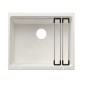 Blanco Etagon 500 - Évier en silgranit 50x40 mm, avec accessoires, blanc 527759