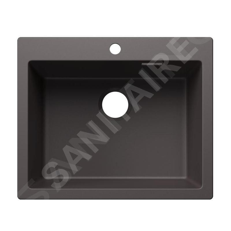 Blanco Pleon 6 - Évier en silgranit, 62x51 cm, gris rocher 527774
