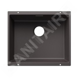 Blanco Subline 500 - Évier en silgranit, 50x40 cm, gris rocher 527798
