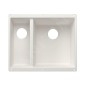 Blanco Subline 340/160 - Évier en silgranit, 53x40 mm, bac à droite, blanc 527815