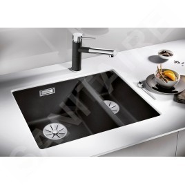 Blanco Subline 340/160 - Évier en silgranit, 53x40 mm, bac à gauche, anthracite 527821