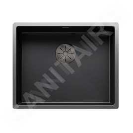 Blanco Claron 500 - Évier, 50x40 cm, acier foncé 527834