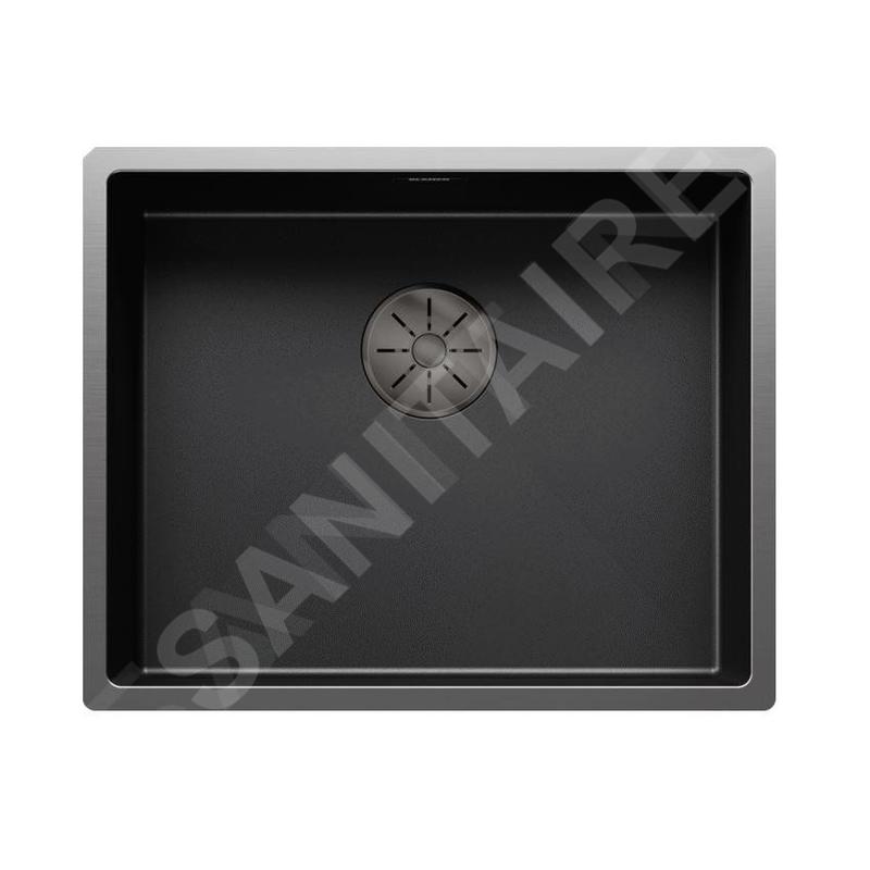 Blanco Claron 500 - Évier, 50x40 cm, acier foncé 527834