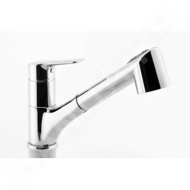 Novaservis Metalia 54 - Mitigeur d'évier avec douchette extractible, chrome 54081,0