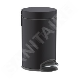 Hansgrohe AddStoris - Poubelle 3 l, Soft Close, noir mat 41775670