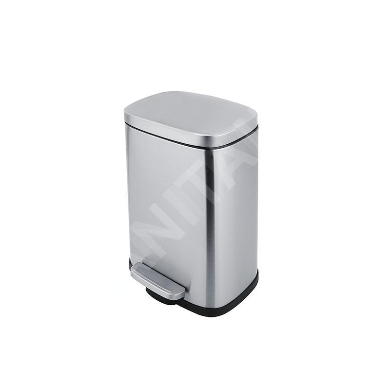 Nimco Poubelles - Poubelle, 5 l, inox mat KOS 8005-10