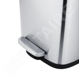 Nimco Poubelles - Poubelle, 5 l, inox mat KOS 8005-10
