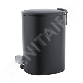 Nimco Poubelles - Poubelle, 5 l, noir mat KOS 9005-90