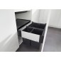 Blanco Select - Poubelle encastrable, diviséee, volume de 46 l 526205