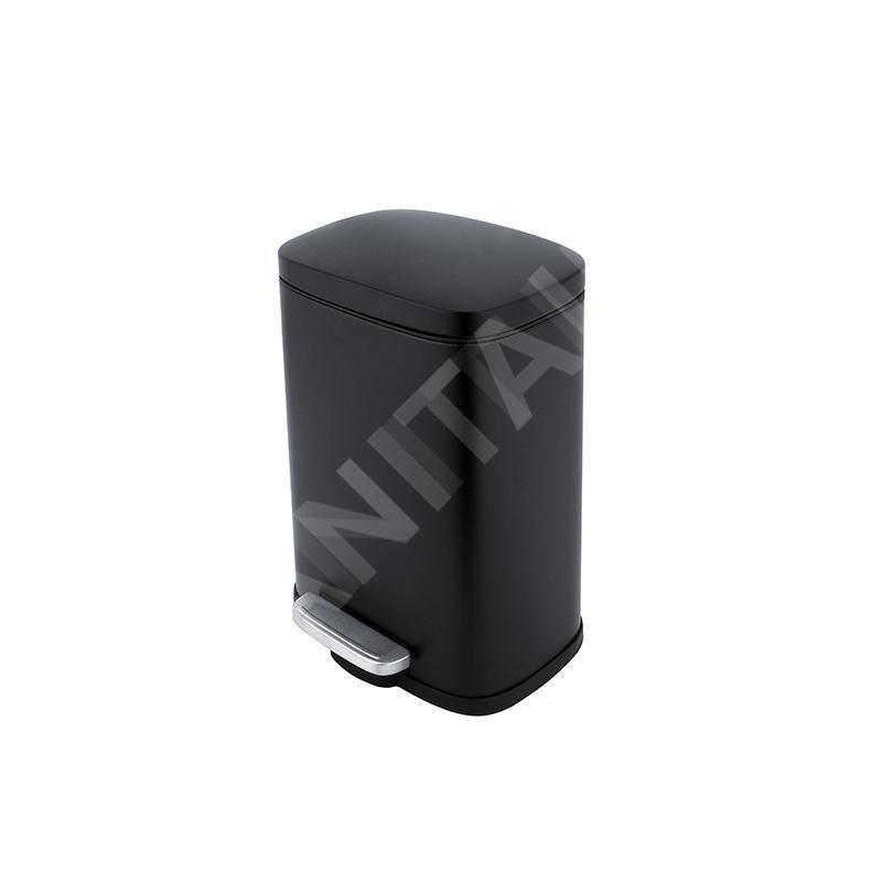 Nimco Poubelles - Poubelle, 5 l, noir mat KOS 8005-90