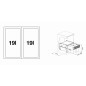 Blanco Select - Poubelle encastrable, divisée, volume de 38 l 526201