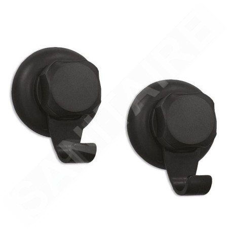 Compactor Bestlock - Crochets 2 pièces, noir RAN9771